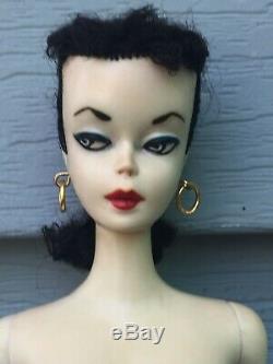 1959 Vintage Brunette Ponytail Barbie #1