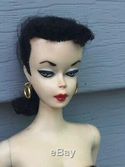 1959 Vintage Brunette Ponytail Barbie #1