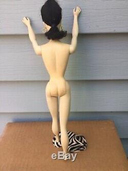 1959 Vintage Brunette Ponytail Barbie #1