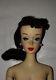 1960 Era #3 Number 3 Brunette Ponytail Vintage Barbie Doll Early