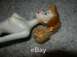 1960 Vintage Early Original Blonde #3 Ponytail In Oss