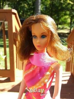 1960's Barbie TNT Marlo Flip with RARE Swimsuit