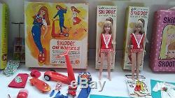 1960's HUGE Vintage Lot Mattel SKIPPER PARTY TIME GIFT, Clothes, Accessories