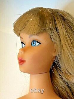 1960's MATTEL 1190 Barbie Straight-leg Standard Doll ORIG BOX MINTY