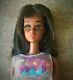 1960s Mattel Black Francie Barbie Doll In Original Swim Suit