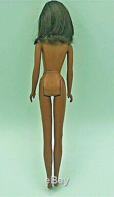 1960s Mattel Black Francie Barbie Doll in Original Swim Suit