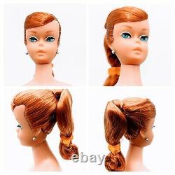 1960s Vintage TITIAN Swirl Ponytail BARBIE with VHTF MODERN ART Mattel #1625