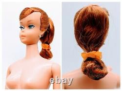 1960s Vintage TITIAN Swirl Ponytail BARBIE with VHTF MODERN ART Mattel #1625