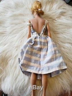 1961 Barbie Ponytail doll #5 Blonde 1960's Outfit #969 Suburban Shopper Vintage
