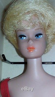 1962 Barbie Doll Platinum Bubble Cut Vintage Original 1960's Nr Mint Box Japan