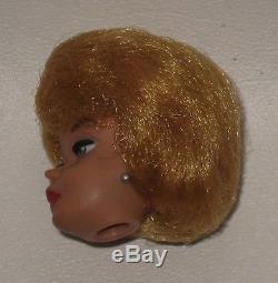 1962 Mattel Barbie Bubble Cut Blonde Prototype Miniature Head Extremely Rare
