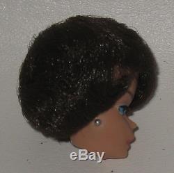 1962 Mattel Barbie Bubble Cut Brunette Prototype Miniature Head Extremely Rare