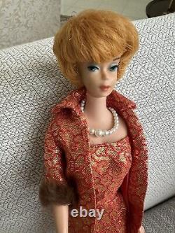 1962 Titian Color Bubblecut Barbie, She's wearing Evening splendor