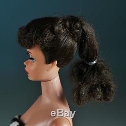 1962 Vintage Brunette Ponytail #4 Barbie doll model #850 plus Icebreaker outfit