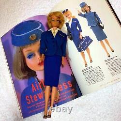 1963 Vintage Barbie Side Part Bubble Cut American Airlines Cabin Attendant's