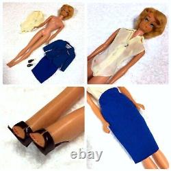 1963 Vintage Barbie Side Part Bubble Cut American Airlines Cabin Attendant's