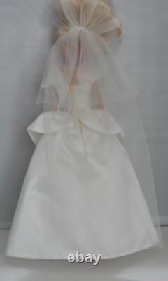 1966 Mattel Haute Couture Wedding Gown Blonde Hair Blue Eyes Bride Barbie Doll