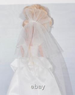 1966 Mattel Haute Couture Wedding Gown Blonde Hair Blue Eyes Bride Barbie Doll