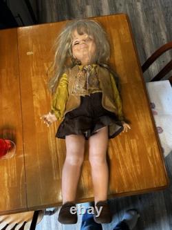 1968 IDEAL HD-31-H-127 BETTY BIG GIRL TALKING WALKER DOLL ORIGINAL OUTFIT Untest