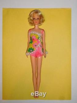 1970 Vintage Blonde Francie TNT Twist'N turn #1170 Short Curly Miint Flip OSS