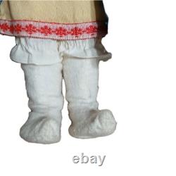 1970s USSR Soviet Russia SNEGUROUCHA DOLL Santa's Granddaughter Snow Girl RARE