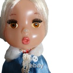 1970s USSR Soviet Russia SNEGUROUCHA DOLL Santa's Granddaughter Snow Girl RARE