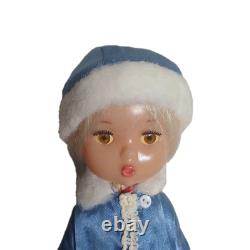 1970s USSR Soviet Russia SNEGUROUCHA DOLL Santa's Granddaughter Snow Girl RARE