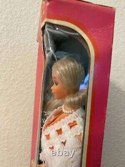 1975 DELUXE QUICK CURL PJ NRFB Steffie face Superstar Era Vintage Barbie