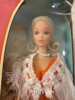 1975 DELUXE QUICK CURL PJ NRFB Steffie face Superstar Era Vintage Barbie