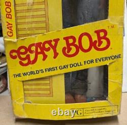 1977 Gay Bob Doll In As Is Box With Fashion Catalogue & Purse The First Gay Doll