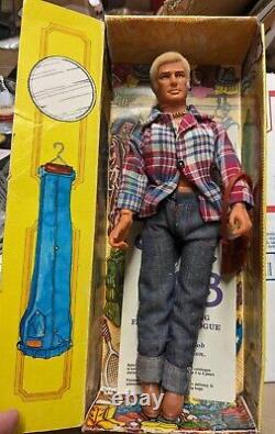 1977 Gay Bob Doll In As Is Box With Fashion Catalogue & Purse The First Gay Doll