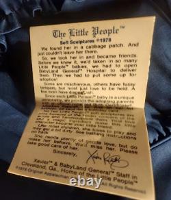 1978 The Little People Xavier Roberts Signed Tags Cloth Doll Estate Sale