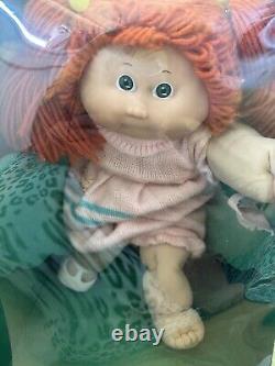 1985 Cabbage Patch Kids Doll Green Eyes Red Hair RARE