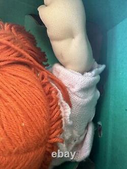 1985 Cabbage Patch Kids Doll Green Eyes Red Hair RARE