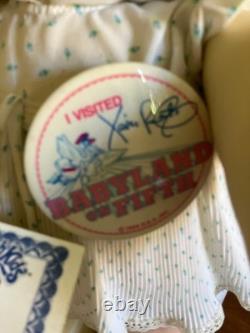 1985 Hand Signed Xavier Roberts Soft sculpture Cabbage Patch Kids Little People