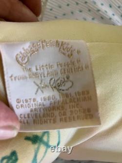 1985 Hand Signed Xavier Roberts Soft sculpture Cabbage Patch Kids Little People