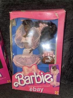 1987 VTG Perfume Pretty Barbie and Perfume Giving Ken African American AA Black