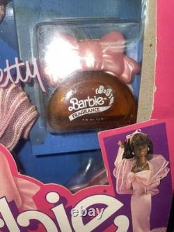 1987 VTG Perfume Pretty Barbie and Perfume Giving Ken African American AA Black