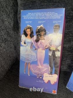 1987 VTG Perfume Pretty Barbie and Perfume Giving Ken African American AA Black