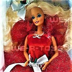 1988 Happy Holidays Barbie First in the Series New