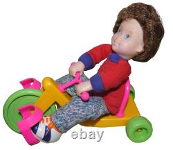 1990 Playground Kids Ricky Doll Bike Stand ERTL Toy Rare
