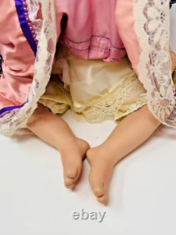 1996nPrecious Heirloom Dolls Fayzah Spanos 28 Skipper In Pink Dress With Tag