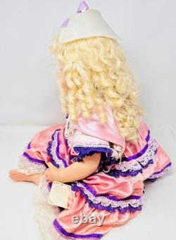 1996nPrecious Heirloom Dolls Fayzah Spanos 28 Skipper In Pink Dress With Tag