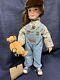 1999 Boyds Bear Yesterdays Child Paige With Spinner Around The World Doll 4807