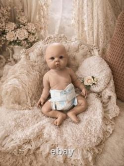 19Full Silicone Reborn Baby Doll Therapy Weighted Girl