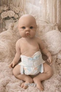 19Full Silicone Reborn Baby Doll Therapy Weighted Girl