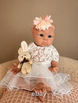 19Full Silicone Reborn Baby Doll Therapy Weighted Girl