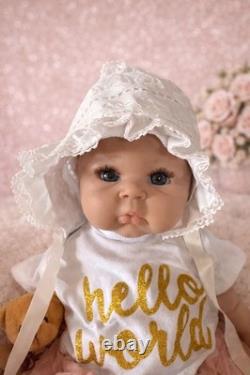19Full Silicone Reborn Baby Doll Therapy Weighted Girl