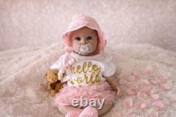19Full Silicone Reborn Baby Doll Therapy Weighted Girl
