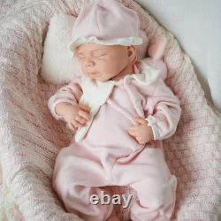 19.68 Inch Full Silicone Adorable Girl Doll Reborn Baby Lifelike Newborn Doll